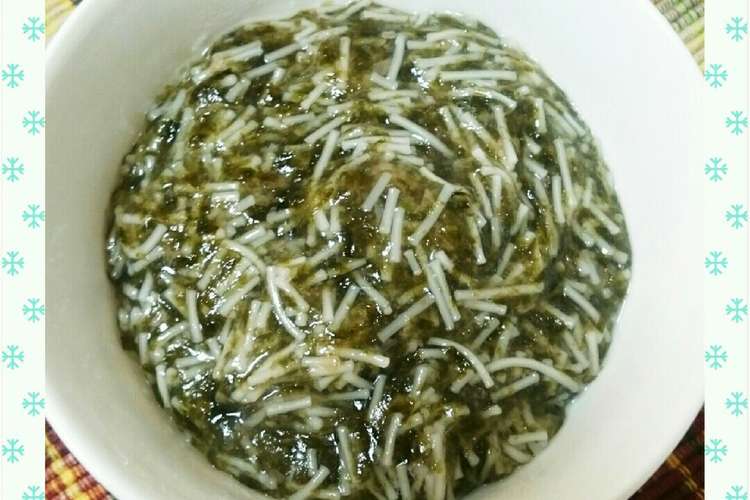 離乳食中期 簡単のりそうめん レシピ 作り方 By ペコポコ15 クックパッド 簡単おいしいみんなのレシピが376万品