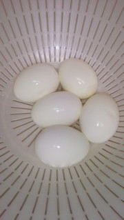 圧力鍋で時短ゆで卵の写真