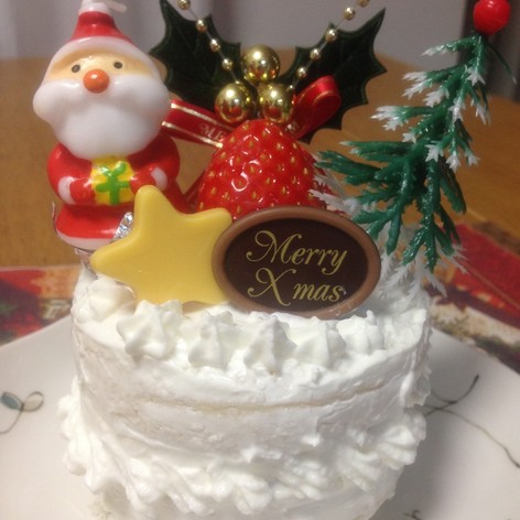 簡単離乳食モグモグ期のクリスマスケーキ