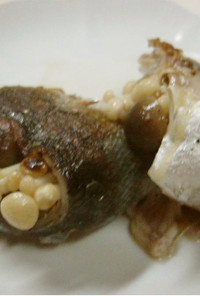 秋刀魚のキノコ包み焼き