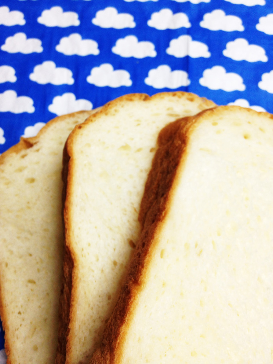 砂糖ゼロ、麹の甘酒の甘みで…HB食パンの画像