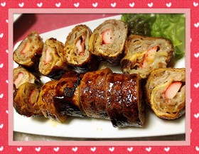 ★節約かさ増し★もちカリ豚コマロール★