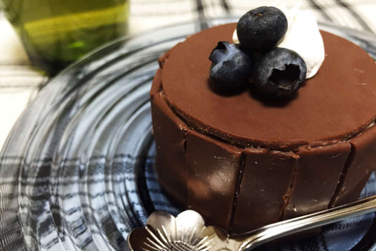 スライス生チョコレートで簡単チョコケーキ レシピ 作り方 By まぴぽん クックパッド 簡単おいしいみんなのレシピが349万品