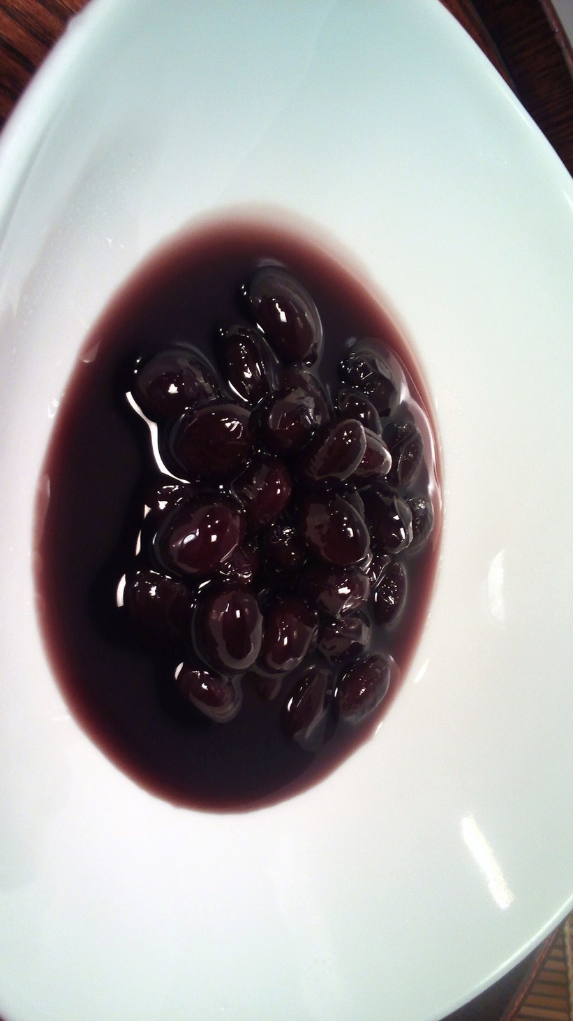 黒豆の蜜煮の画像