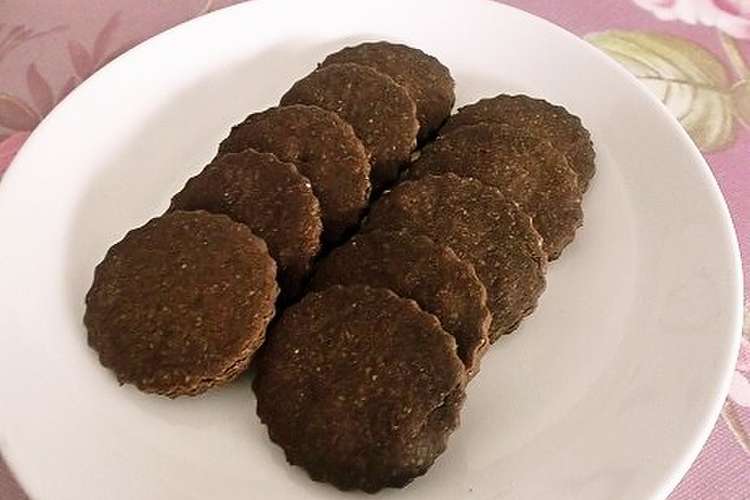 バター無し 強力粉で作るココアクッキー レシピ 作り方 By あまみcafe クックパッド 簡単おいしいみんなのレシピが360万品