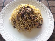 ダブル梅パスタの写真