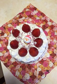 初めてのケーキ作り★年少 4歳 簡単
