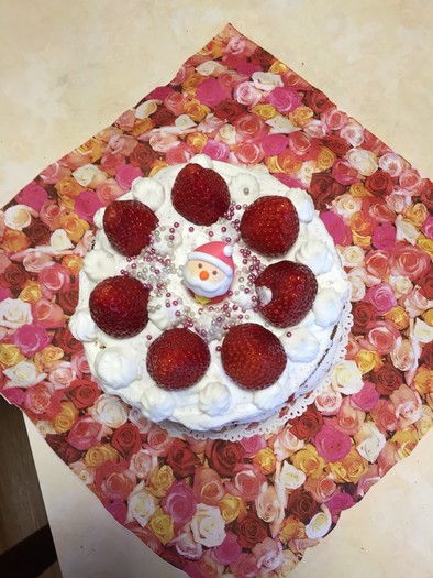 初めてのケーキ作り★年少 4歳 簡単の写真