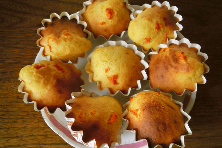 簡単ニンジンカップケーキ レシピ 作り方 By ベジミヤクッカー クックパッド 簡単おいしいみんなのレシピが350万品