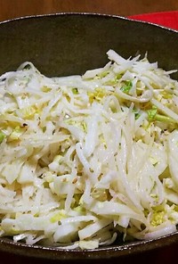 大根と白菜サラダ