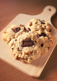 簡単アメリカンなチョコチャンククッキー