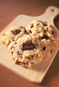 簡単アメリカンなチョコチャンククッキー
