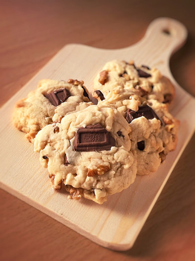 簡単アメリカンなチョコチャンククッキーの写真