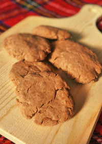 ガーナで、材料4つの超簡単チョコクッキー