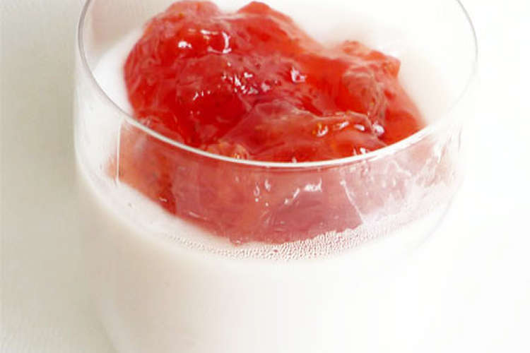 片栗粉とかき氷シロップで フルーチェ風 レシピ 作り方 By Liqueur クックパッド 簡単おいしいみんなのレシピが359万品