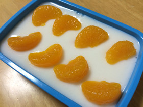 牛乳寒天 甘さ控えめ