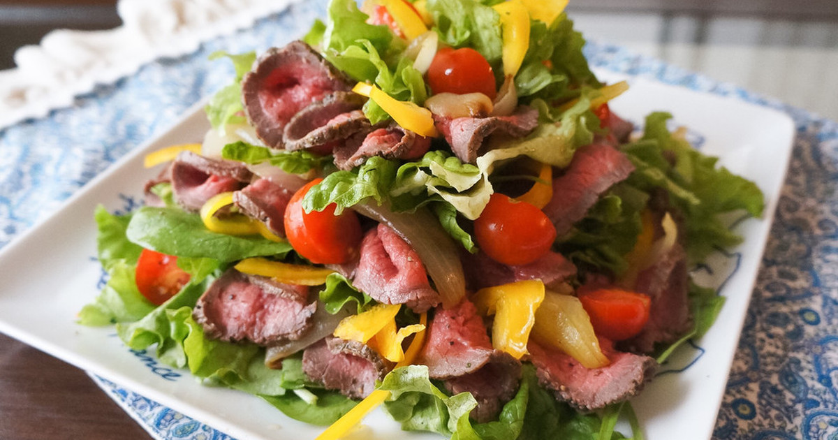 ローストビーツのサラダのレシピ