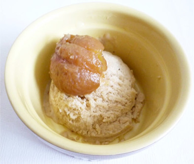 マロンアイスクリームの写真