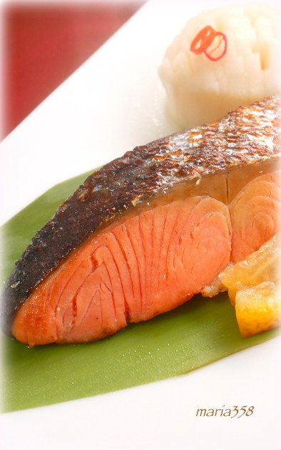 おせち✿鮭のゆうあん焼き✿の写真