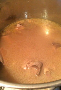 豚骨ラーメンのスープ