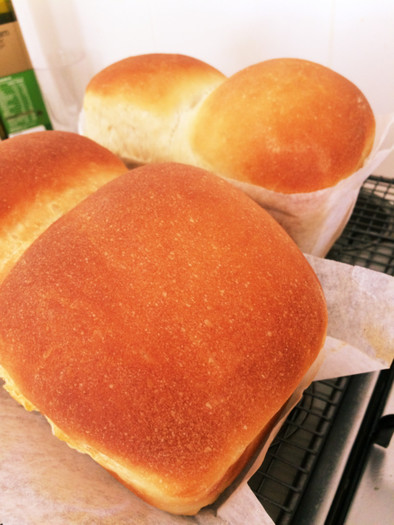 食パン〜砂糖・乳製品不使用の写真