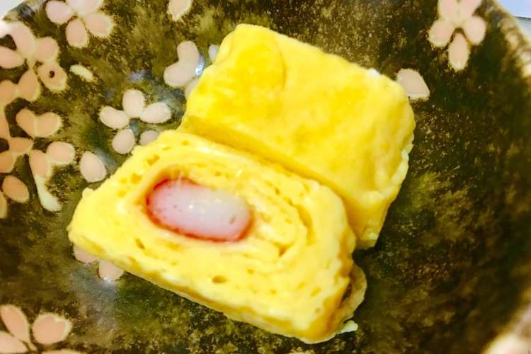 卵1個で甘いカニカマ入卵焼き お弁当にも レシピ 作り方 By みさきち0314 クックパッド 簡単おいしいみんなのレシピが354万品