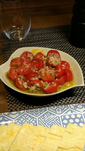 海外でも大人気!トマトのマリネ~ハーブ風