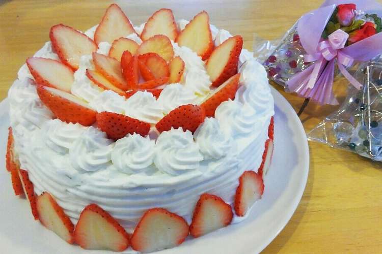 いちごのショートケーキ レシピ 作り方 By さくさくmomo クックパッド