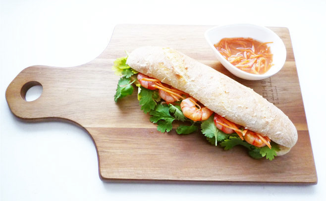 バインミー　ベトナムのサンドイッチの画像