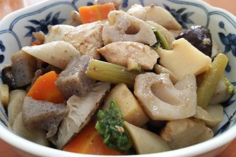 中華あじ De 筑前煮 おせちにも レシピ 作り方 By ルナ7 クックパッド
