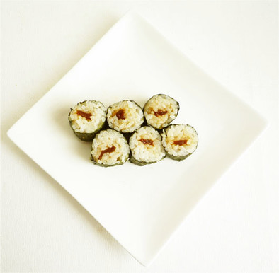 鉄砲巻き　かんぴょう巻き寿司の写真