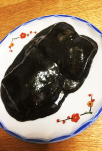 黒ごまをすり鉢で☆ごま餅用ペースト