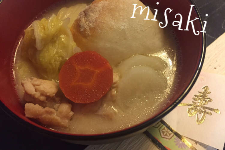 よしこのお雑煮 関西風白味噌仕立て レシピ 作り方 By Canary Bird クックパッド 簡単おいしいみんなのレシピが352万品