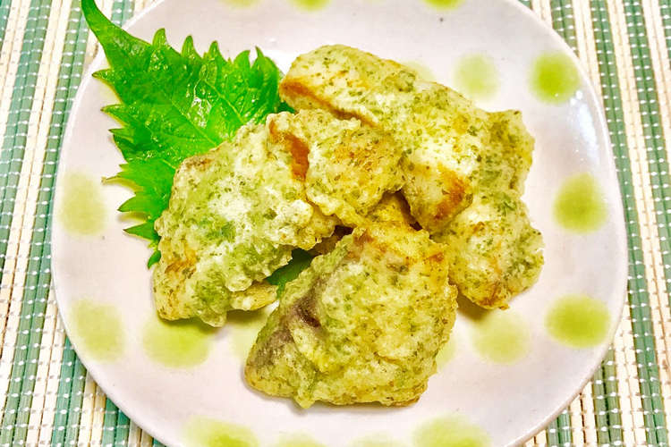 残ったお魚 刺身 の磯辺揚げ レシピ 作り方 By にきけん クックパッド 簡単おいしいみんなのレシピが361万品