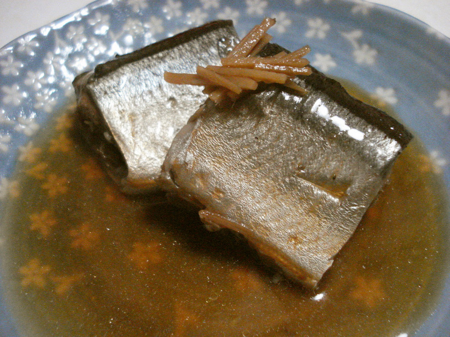 ☆圧力鍋で骨ごとパクッ☆秋刀魚の生姜煮☆の画像