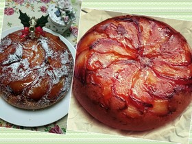 炊飯器で焼く 紅玉りんごのタルトタタン風