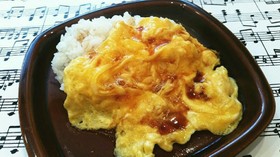 超簡単♡お坊っちゃまの卵のせご飯♡TNG