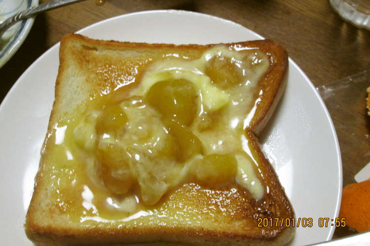 栗きんとバタートースト レシピ 作り方 By 小学生キレ汰ぬこ クックパッド 簡単おいしいみんなのレシピが358万品