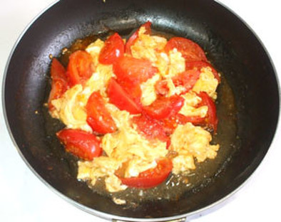 トマトと卵の炒め物♪簡単の写真