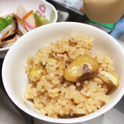 簡単!おこわ風栗ご飯!の写真