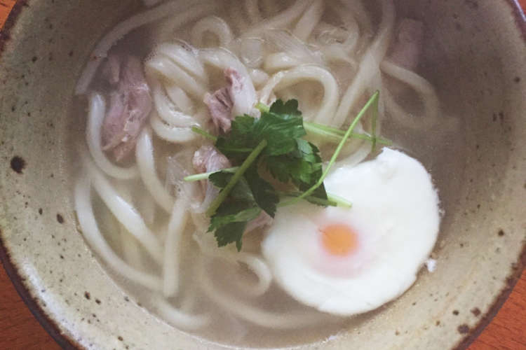お腹へのやさしさ 鶏塩だしうどん レシピ 作り方 By 胃弱レシピ クックパッド 簡単おいしいみんなのレシピが355万品