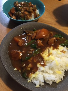 筑前煮でスピードカレー!