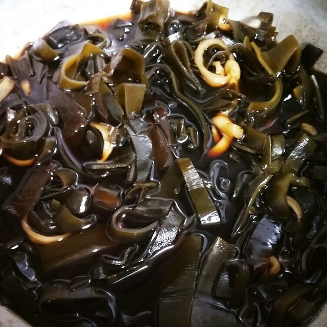 おせちリメイク☆昆布巻き から 佃煮