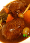 ビックリ♪お肉のビーフシチュー