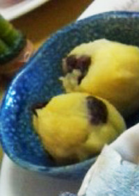 小鍋で♬薩摩芋と林檎とレーズンのきんとん
