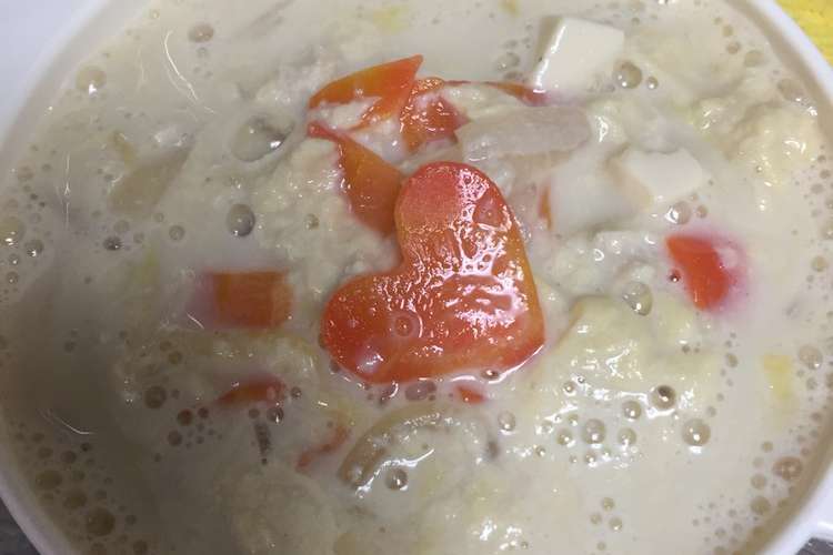 離乳食 後期 豆乳鍋 レシピ 作り方 By かえちゃんママ クックパッド 簡単おいしいみんなのレシピが360万品