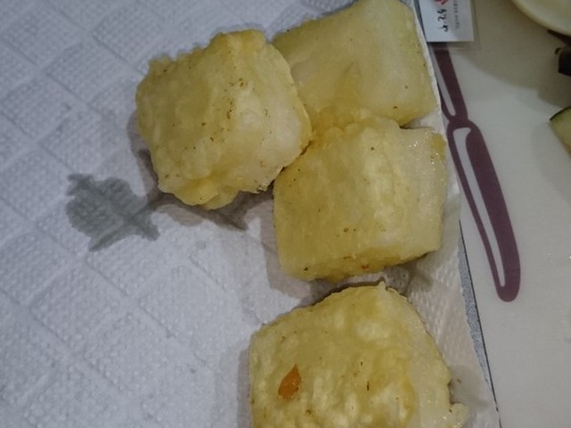 お餅の天ぷら レシピ 作り方 By クックb7cgdr クックパッド 簡単おいしいみんなのレシピが356万品