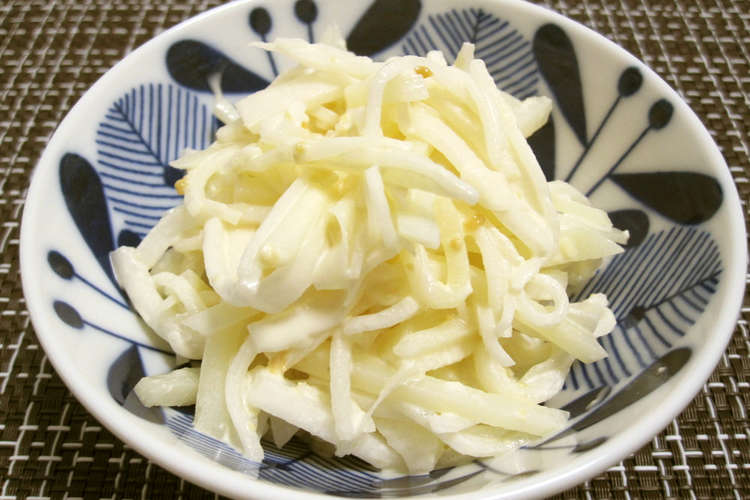 じゃがいもと大根の和え物 レシピ 作り方 By とんこっつ クックパッド 簡単おいしいみんなのレシピが352万品