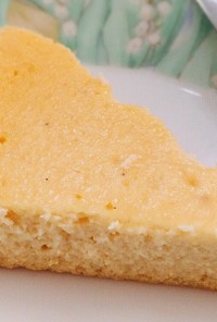 大豆粉のヘルシーチーズケーキ♪