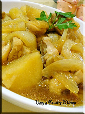 【カナダでよく作った】鶏肉じゃが♪